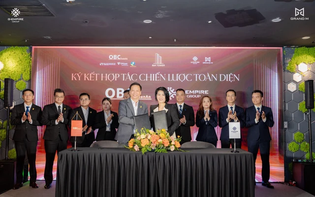 OBC Thuận An hợp tác chiến lược cùng G.Empire Group tại dự án A&K Tower